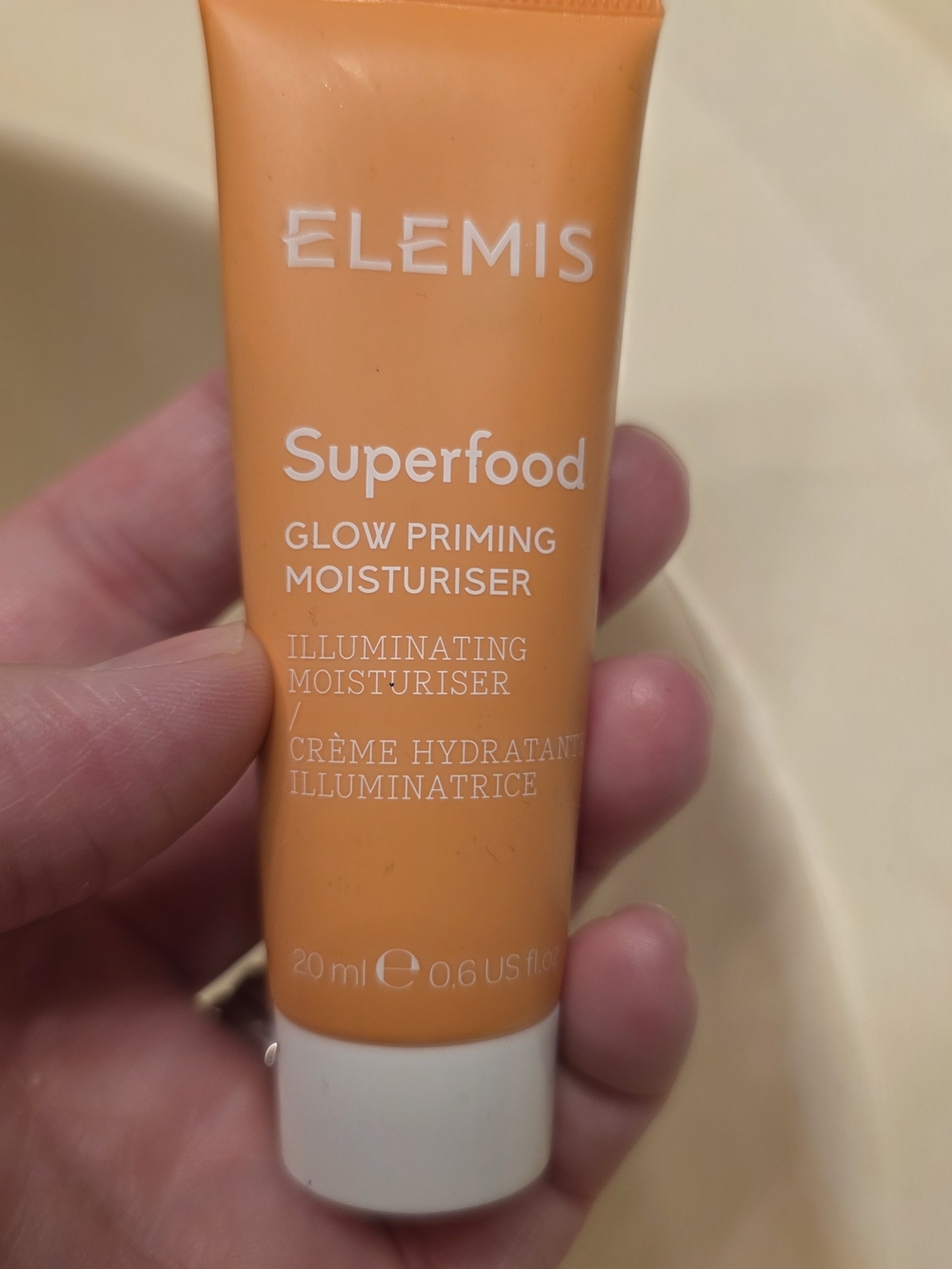 ELEMIS Superfood Glow Priming Moisturiser Illuminating 20ml / 0.6 fl oz NIB
